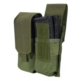 Подсумок Condor Double M4 Mag для 2-х магазинов, закрытый