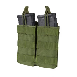 Подсумок Condor Double M4/M16 Mag для 2-х магазинов, открытый
