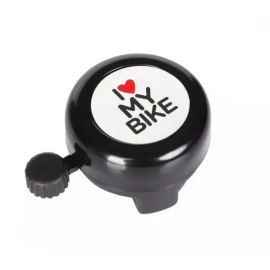 Дзвінок Green Cycle GBL-251 I love my bike cтальний