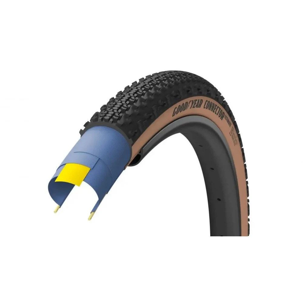 Покрышка GoodYear 700x40 (40-622) Connector tubeless complete, folding, 120tpi