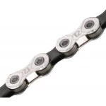 Цепь KMC X12 Silver/Black 12 скоростей 126 звеньев серебряный/черный + замок