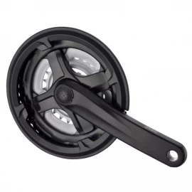 Комплект шатунов Prowheel TY-CM99, 170mm, 28/38/48T, защита цепи, звезды сталь, под квадрат