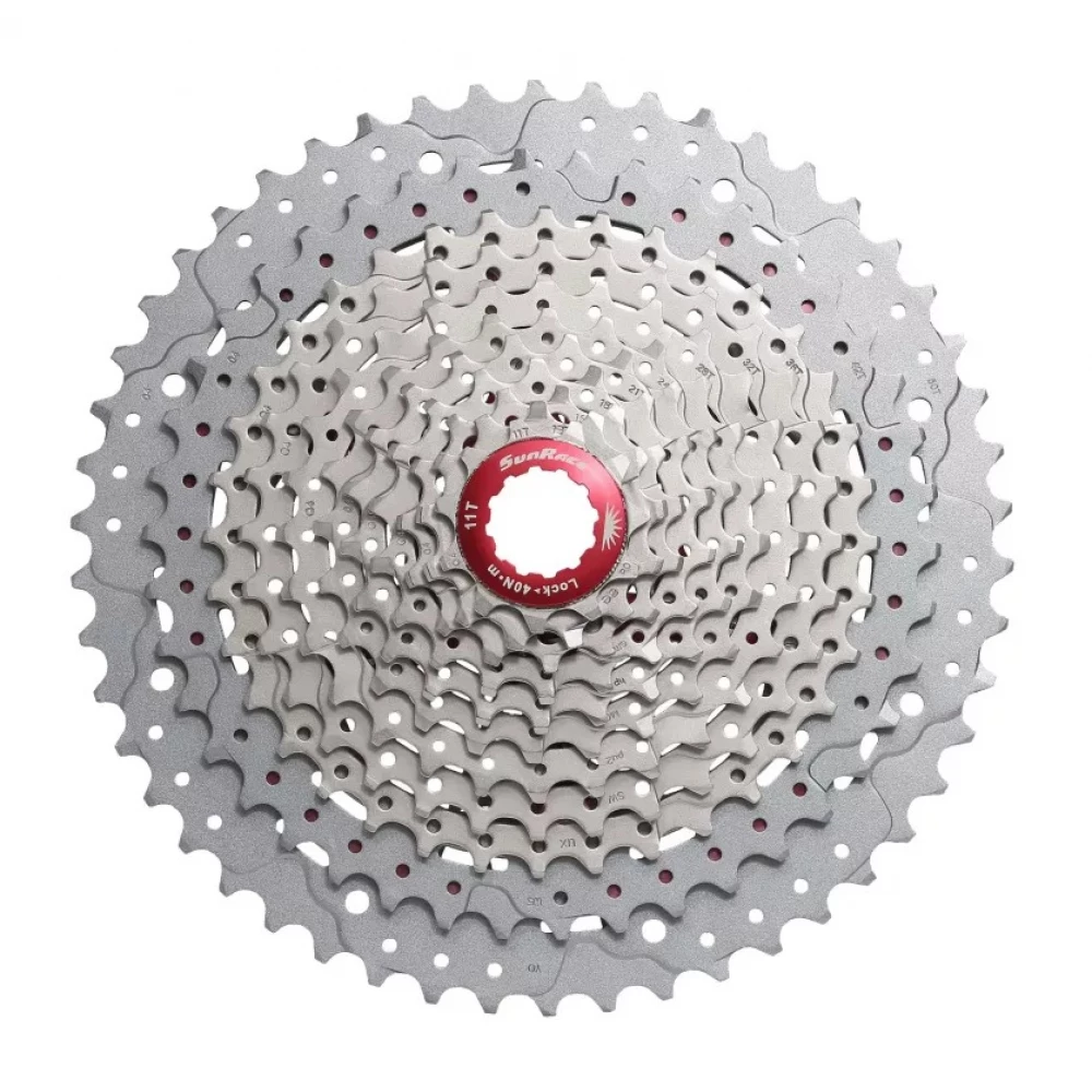 Кассета Sun Race инд.11-k 11-51T MX8 MTB, алюминиевый паук