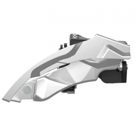 Переключатель передний Sun Race M924 9S, 44/48T, диаметр 34.9 с адаптером 31.8 и 28.6, Dual Pull