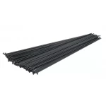 Спиці CN Spoke 285 мм 14G з хром. ніп. 16мм чорні (100шт) сталеві