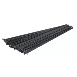 Спиці CN Spoke 285 мм 14G з хром. ніп. 16мм чорні (100шт) сталеві