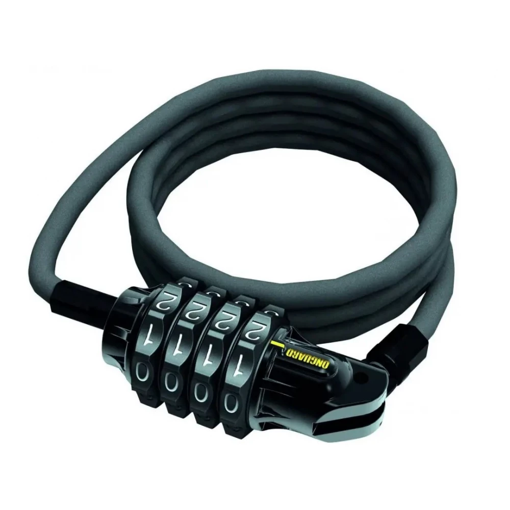 Замок Onguard Terrier Combo 4 кодовий на 4 цифри, трос 120см х 6мм