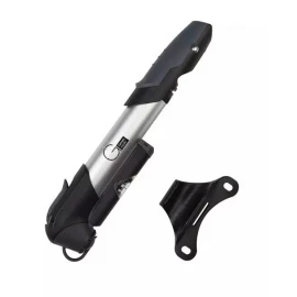 Мининасос Green Cycle GPM-196P алюминиевый с манометром, presta+schreder