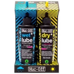 Набір з двох ланцюгових мастил Muc-Off Dry+Wet 120 мл