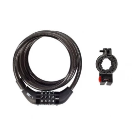 Замок кодовий Green Cycle GLK-120 в силіконовій обоймі 10х150cm