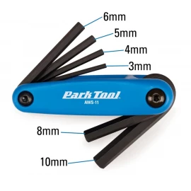 Набір шестигранників Park Tool AWS-11 (3mm, 4mm, 5mm, 6mm, 8mm, 10mm)