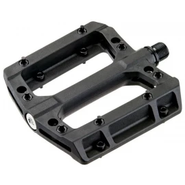 Педали VP VP-532 BMX, нейлоновые со стальными шипами, подшипник скольжения + промподшипник, ось Cr-M