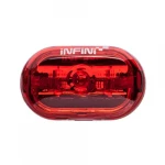 Мигалка задня Infini Vista I-402R, 5 світлодіодів, 4 режими, 2x"AAA", з кріпленням