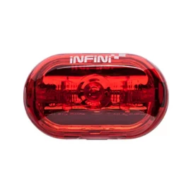 Мигалка задня Infini Vista I-402R, 5 світлодіодів, 4 режими, 2x"AAA", з кріпленням