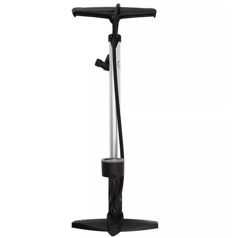 Насос Green Cycle GPF-231P алюмінієвий з манометром, presta+schrader, 160psi
