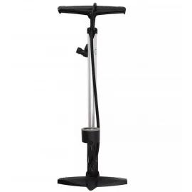 Насос Green Cycle GPF-231P алюмінієвий з манометром, presta+schrader, 160psi