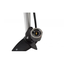 Насос Green Cycle GPF-231P алюмінієвий з манометром, presta+schrader, 160psi