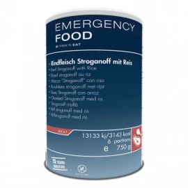 Аварійне харчування Emergency Food Бефстроганів з рисом 6 порцій