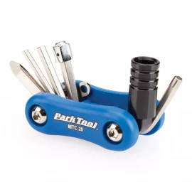 Мультитул Park Tool MTC-20, 3/4/5/8mm, T25, отвертка, адаптер накачки CO2