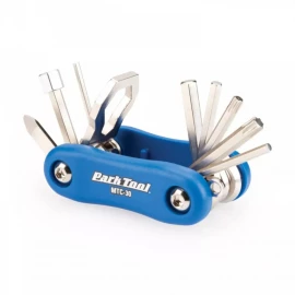 Мультитул Park Tool MTC-30, 2,5/3/4/5/6/8mm, T25/T30, отвертка, накидной ключ 8 и 15мм