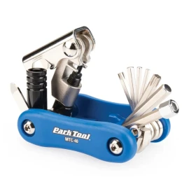 Мультитул Park Tool MTC-40, 2,5/3/4/5/6/8mm, T25/T30, отвертка, выжимка цепи, адаптер CO2