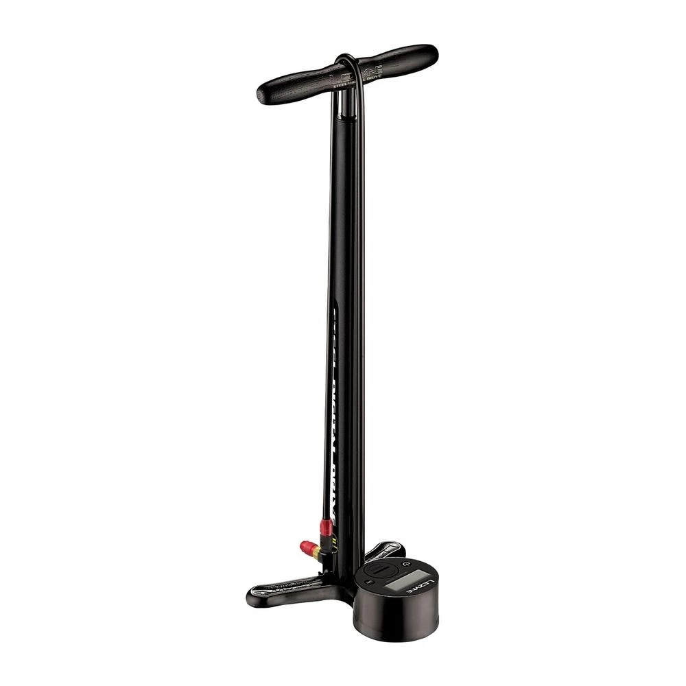 Підлоговий насос Lezyne Steel Digital Drive Манометр 3,5" 220psi
