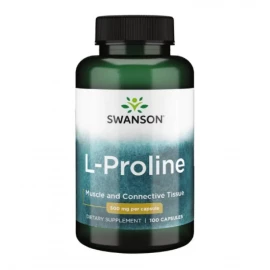 Аминокислоты Swanson L-Proline 500mg -100 caps