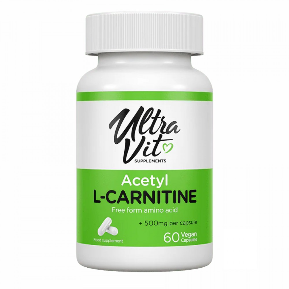 Купити ацетил L Карнітин VPLab Acetyl L Carnitine 60 caps в Terra Incognita Код товару 45944