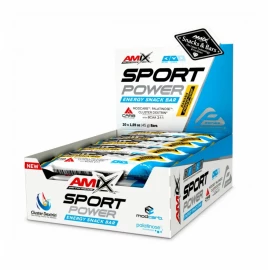 Батончики енергетичні Amix Sport Power Energi Snack Bar - 20x45g 