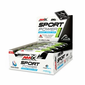Батончики енергетичні Amix Sport Power Energi Snack Bar - 20x45g 