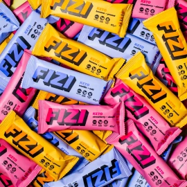 Батончики протеиновые FIZI Keto Protein Bar - 10x45g Keto Box