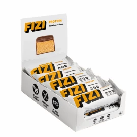 Батончики протеїнові FIZI Protein Bar - 10х45g Hazelnut-Choco