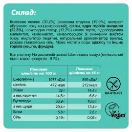 Батончики шоколадні FIZI Chocolate Bar - 10х45g 