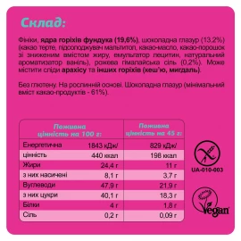 Батончики шоколадні FIZI Chocolate Bar - 10х45g 