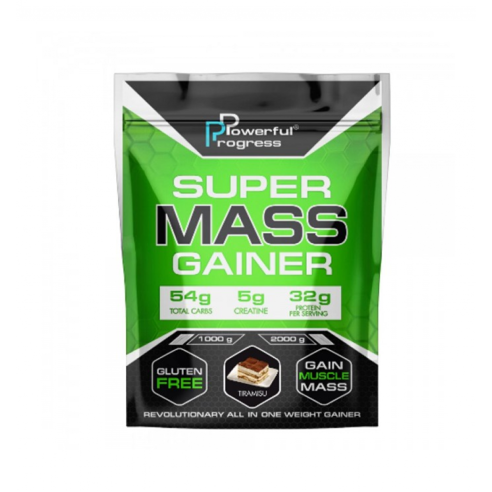 Гейнер Powerful Progress Super Mass Gainer - 2000g купити, арт. 46094 ⛺ ...