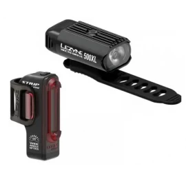 Комплект света Lezyne Hecto Drive 500XL/Strip Pair 500/150 люмен