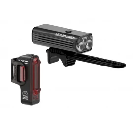 Комплект світла Lezyne Macro Drive 1300XL / Strip Pro Pair 1300/300 люменів 