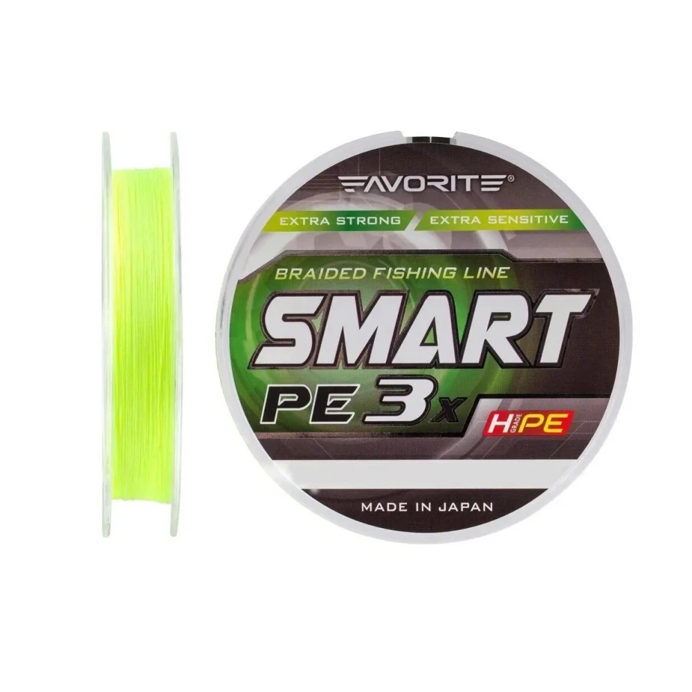 Шнур Favorite Smart PE 3x 150м #1.2/0.187mm 20lb/9.5kg