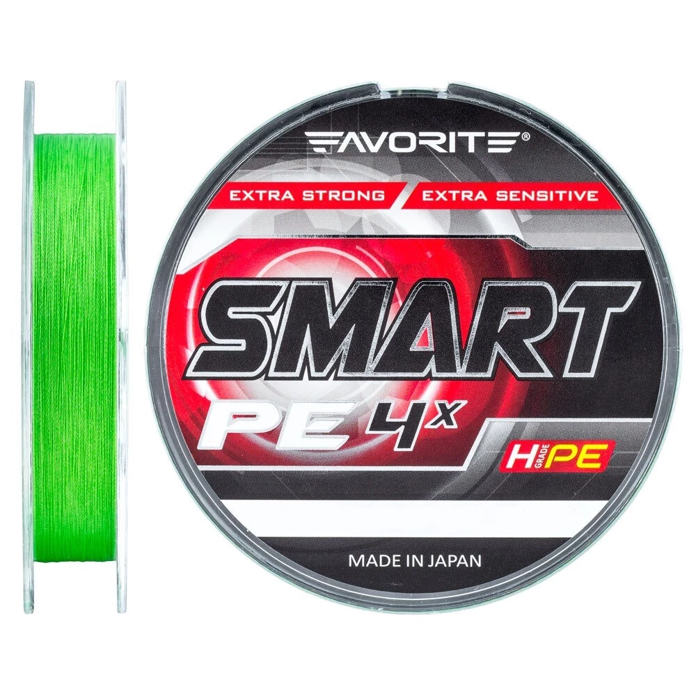 Шнур Favorite Smart PE 4x 150м #0.5/0.117мм 3.6кг
