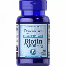 Вітаміни Puritans Pride Biotin 10000mcg - 50caps
