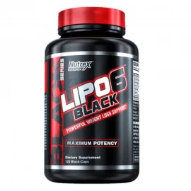 Жироспалювач Nutrex Lipo-6 Black Maximum Potency - 120 caps