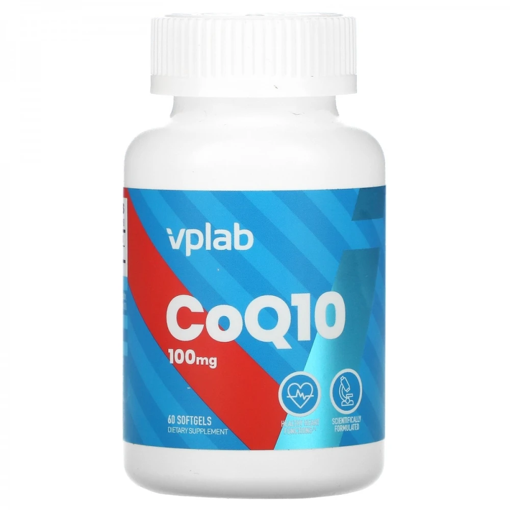Коензим VPLab CoQ10 100 mg - 60 Softgels