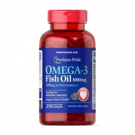 Омега-3 Puritans Pride Omega 3 1000mg - 250 softgels