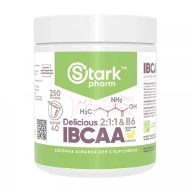 Амінокислоти Stark Pharm Stark IBCAA 2-1-1/Vit B6 - 250g 