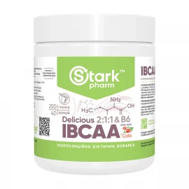 Амінокислоти Stark Pharm Stark IBCAA 2-1-1/Vit B6 - 250g 