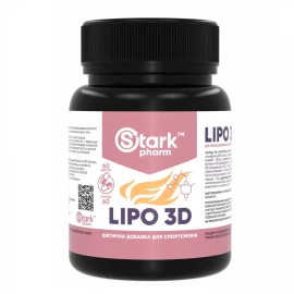 Жироспалювач Stark Pharm Stark Lipo 3D - 60 caps