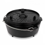 Котел-жаровня чугунная Petromax Dutch Oven ft6 на ножках 5,5 л