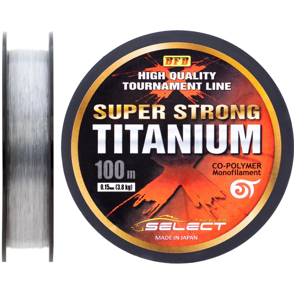 Леска Select Titanium 100m 0.15mm 3.8kg