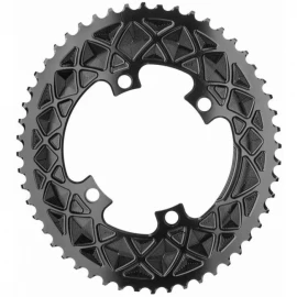 Звезда шатунов Absolute Black Oval 110BCD 4 ч, 2X 52T