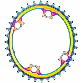 Звезда шатунов Absolute Black Oval 110BCD 4h 2X PVD 39T